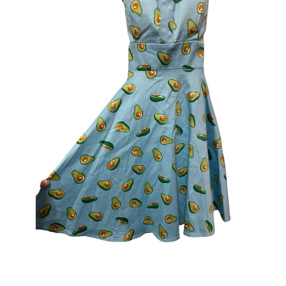 Lxia Dresses & Skirts - 50's Avacado Print Size Small Dress